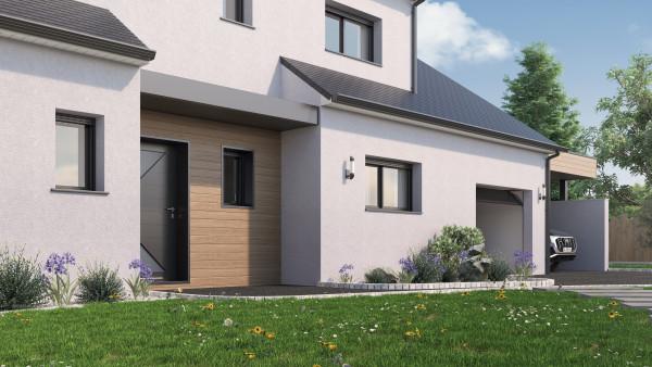 Maison neuve à Chailles avec 4 chambres sur terrain de 580m2 - image 2