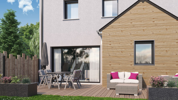 Maison neuve à Saint-Lyé-la-Forêt avec 3 chambres sur terrain de 400m2 - image 3