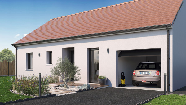 Maison neuve à Saint-Ay avec 3 chambres sur terrain de 715m2 - image 3