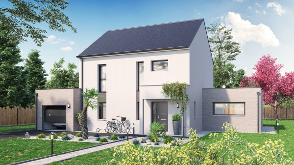 Maison neuve à Orléans avec 4 chambres sur terrain de 1214m2 - image 1