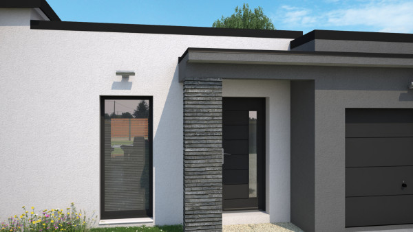 Maison neuve à Rebréchien avec 3 chambres sur terrain de 435m2 - image 3