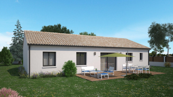 Maison neuve à La Plaine avec 3 chambres sur terrain de 780m2 - image 1