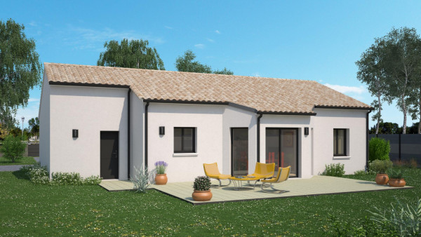 Maison neuve à Mauléon avec 3 chambres sur terrain de 990m2 - image 1