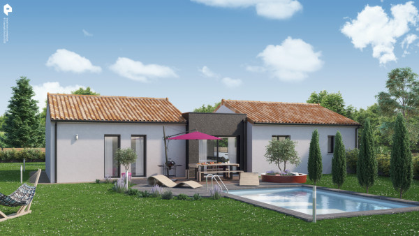 Maison neuve à Vezins avec 4 chambres sur terrain de 275m2 - image 1