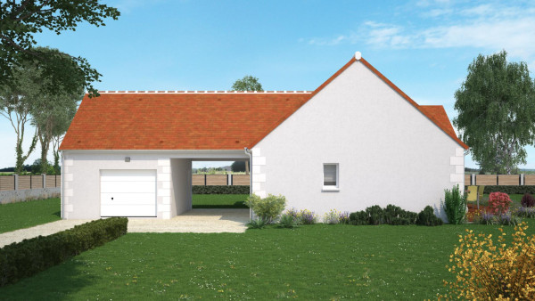 Maison neuve à Mézières-lez-Cléry avec 4 chambres sur terrain de 1220m2 - image 1