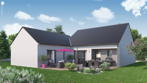 Maison neuve à Morton avec 3 chambres sur terrain de 640m2 - image 1