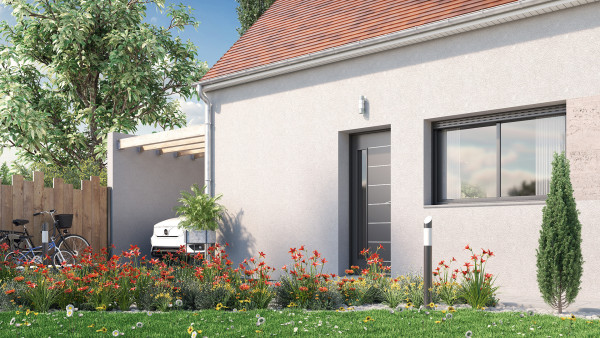 Maison neuve à Bricy avec 4 chambres sur terrain de 600m2 - image 2