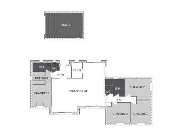 Plan (maison 194)