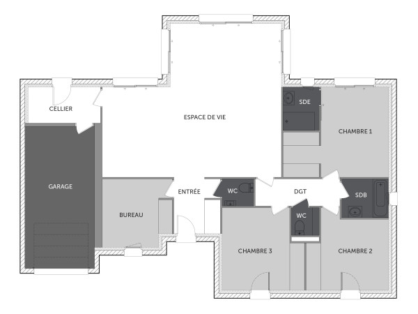 Plan (maison 206)