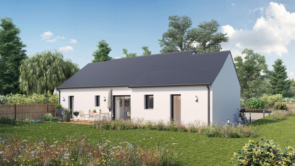 Maison neuve à Saran avec 3 chambres sur terrain de 400m2 - image 2