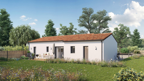 Maison neuve à Cholet avec 3 chambres sur terrain de 551m2 - image 2