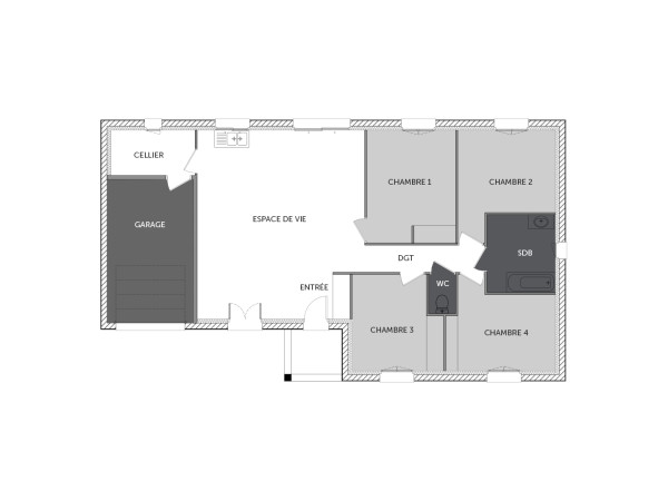 Plan (maison 150)