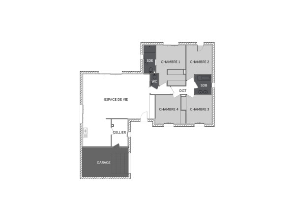 Plan (maison 210)