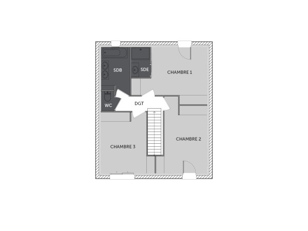 Plan (maison 164)