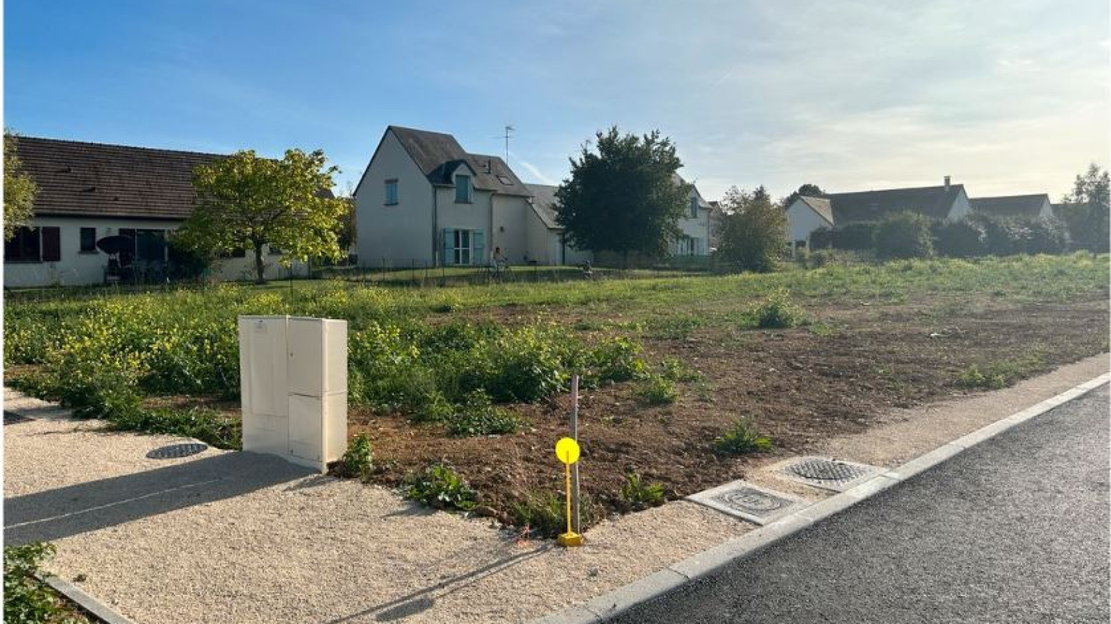 Terrain constructible de 430m2 à Fossé