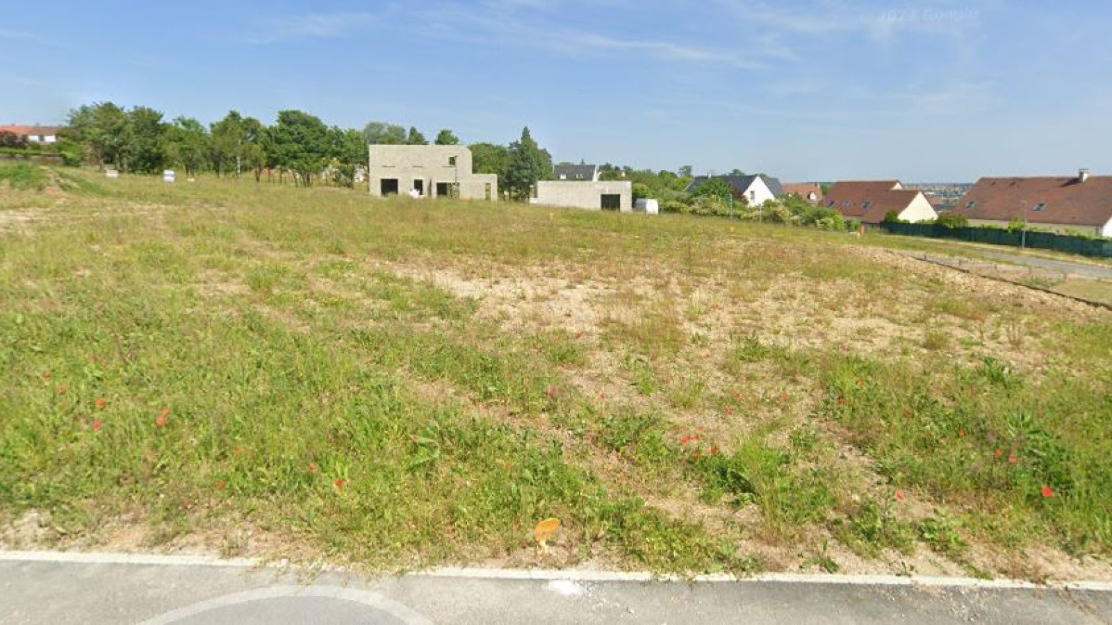 Terrain constructible de 522m2 à Vendôme