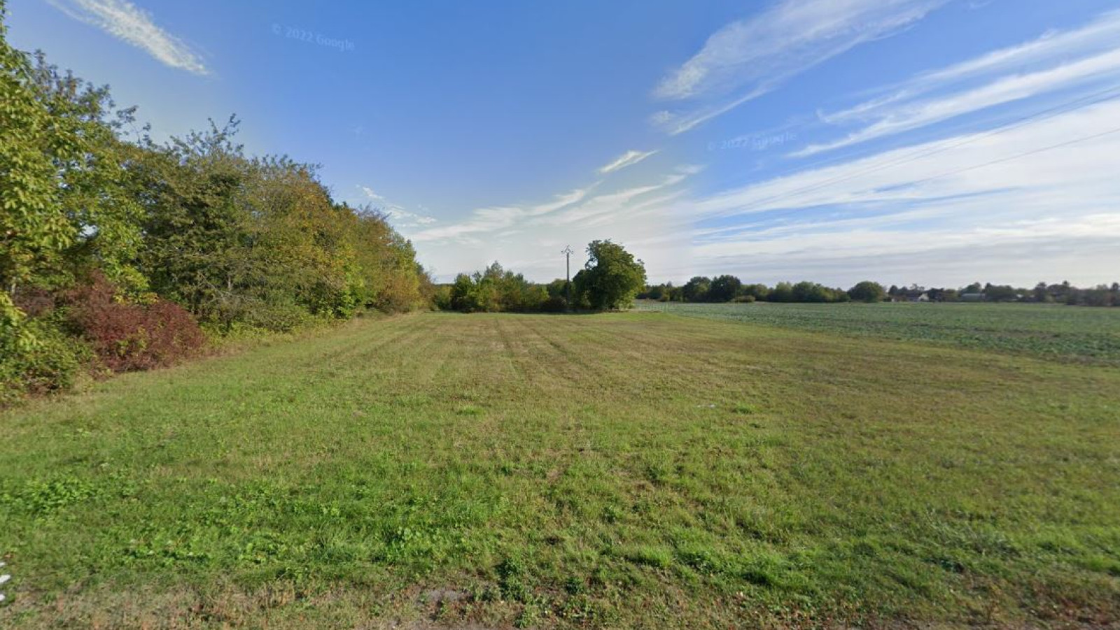 Terrain constructible de 1349m2 à Saint-Dyé-sur-Loire