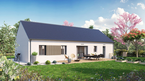 Maison neuve à Bricy avec 4 chambres sur terrain de 600m2 - image 2