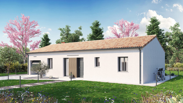 Maison neuve à La Romagne avec 4 chambres sur terrain de 412m2 - image 1