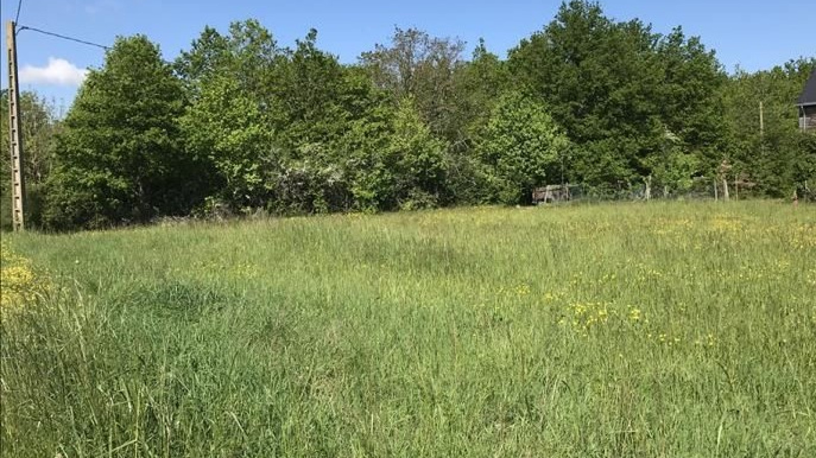 Terrain constructible de 1050m2 à Chaumont-sur-Loire