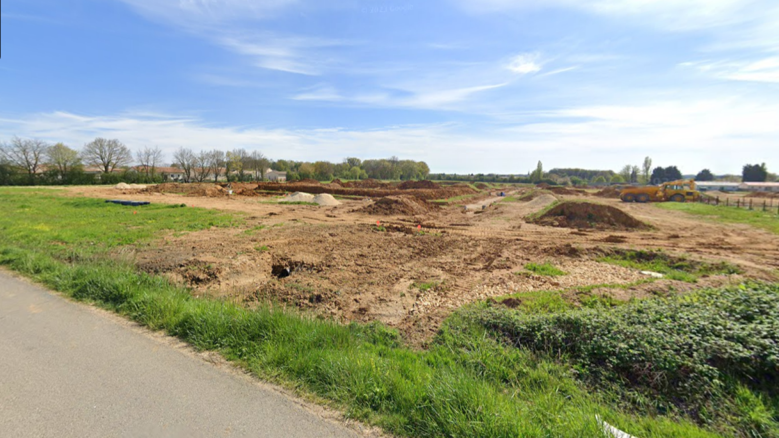 Terrain constructible de 522m2 à Fontaine-le-Comte